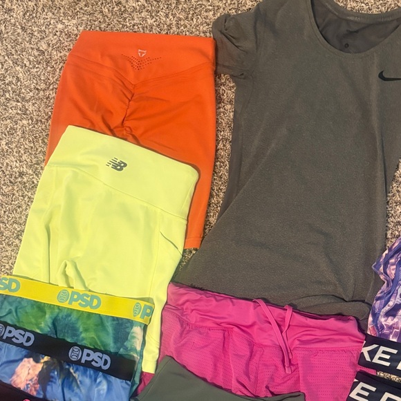 Nike, New Balance, and PSD bundle all size S/XS in Black, Pink, and Purple - Picture 5 of 5